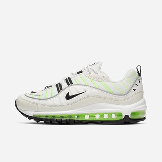 Pantofi Casual Nike Air Max 98 Dama Albi Verzi Negrii | JAMZ-40732